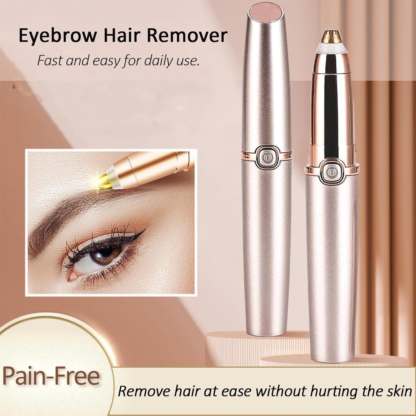 Hair Trimmer for Facial and Body Grooming