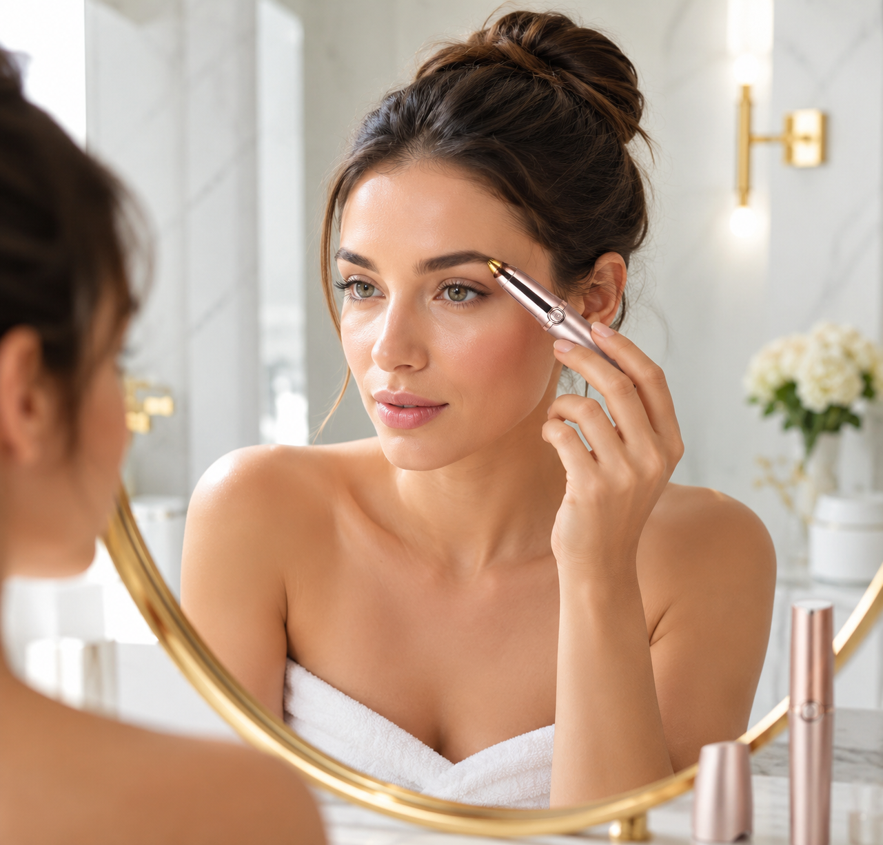 Hair Trimmer for Facial and Body Grooming
