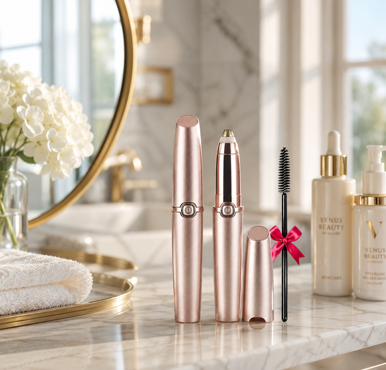 Hair Trimmer for Facial and Body Grooming